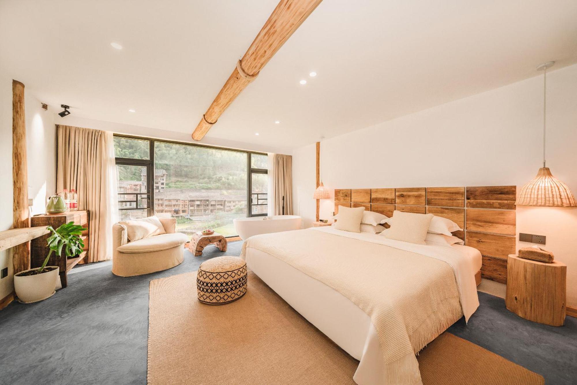 肇兴溪舍山堂 Creekside Inn Liping Exteriör bild