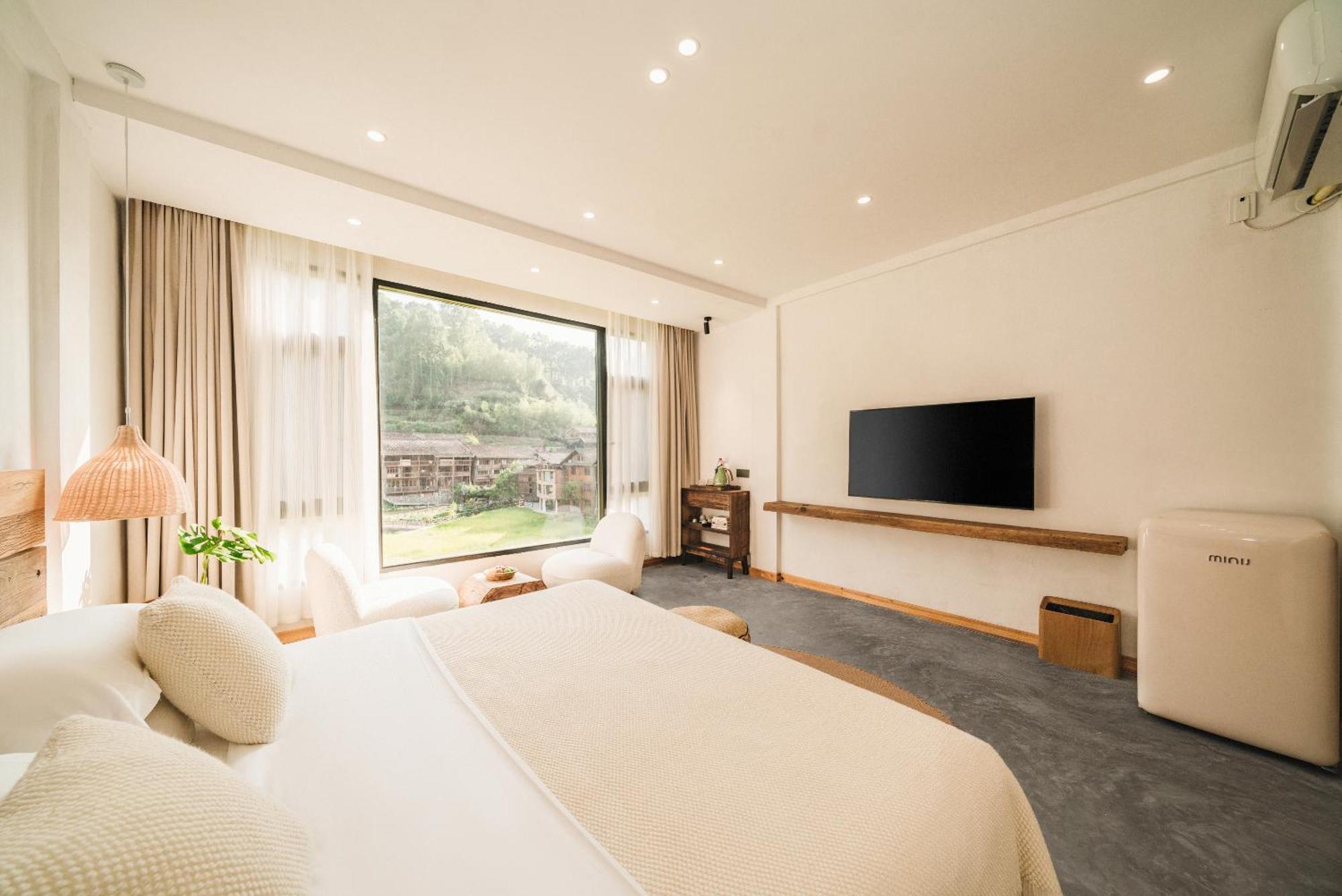 肇兴溪舍山堂 Creekside Inn Liping Exteriör bild