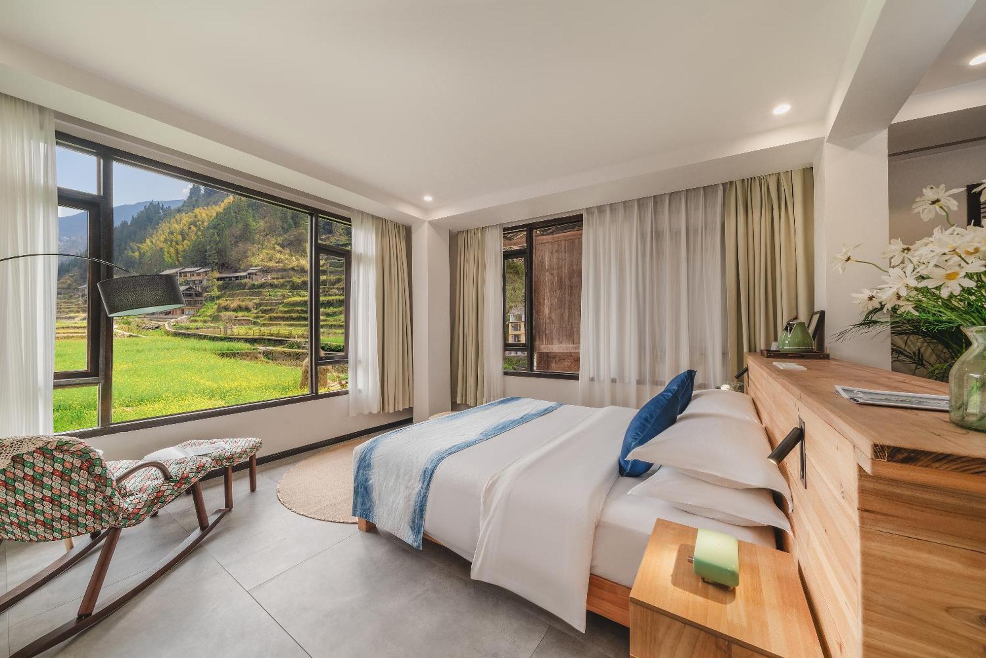 肇兴溪舍山堂 Creekside Inn Liping Exteriör bild