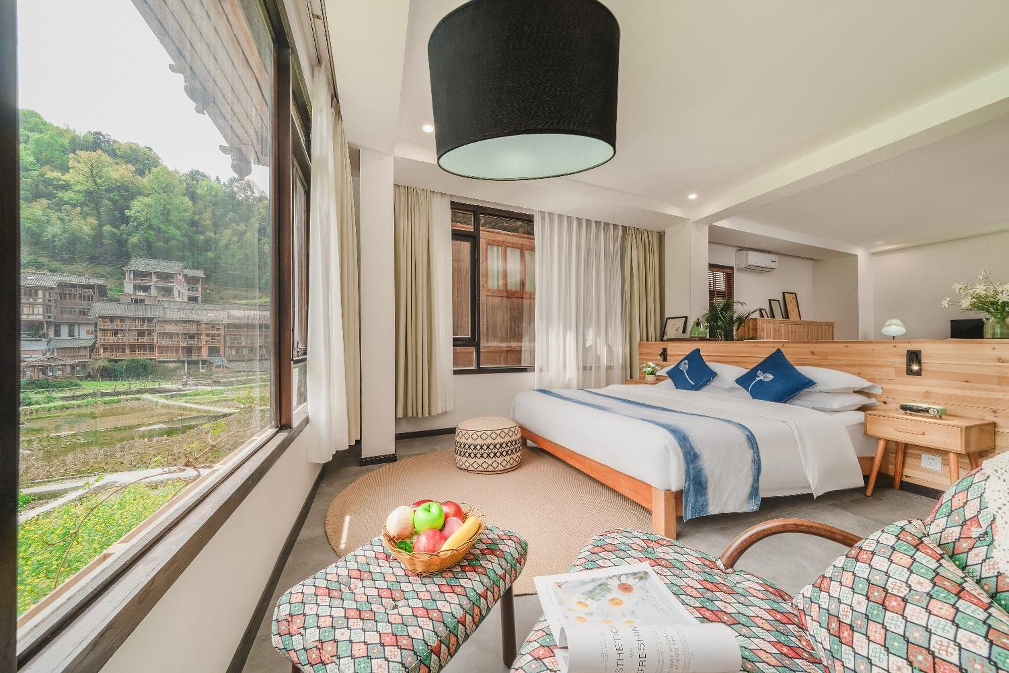 肇兴溪舍山堂 Creekside Inn Liping Exteriör bild